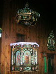 Ambona z malowidami czterech Ojców Kocioa