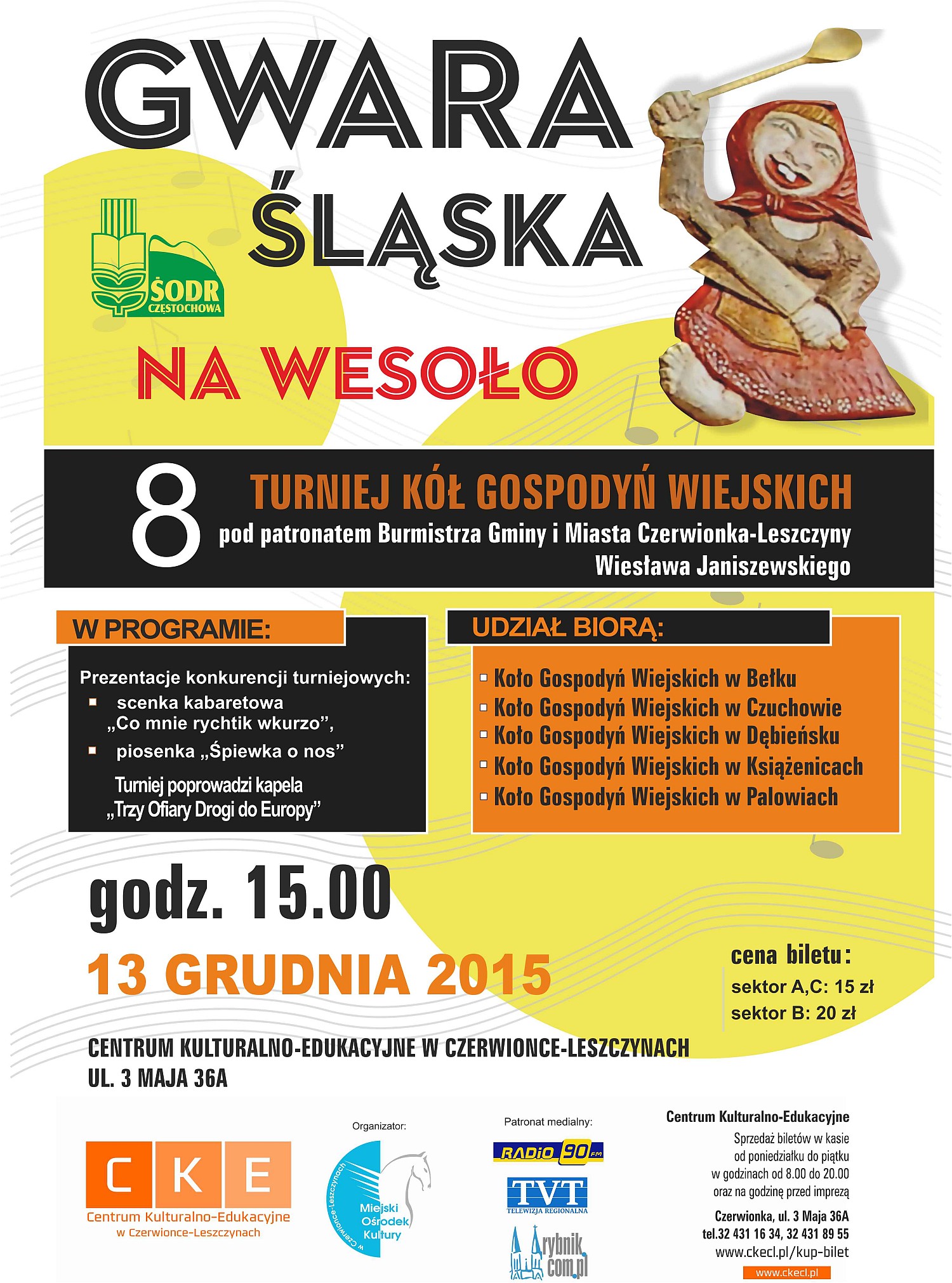 Turniej Kó Gospody Wiejskich. Gwara lska na wesoo. Palowice.NET 2015